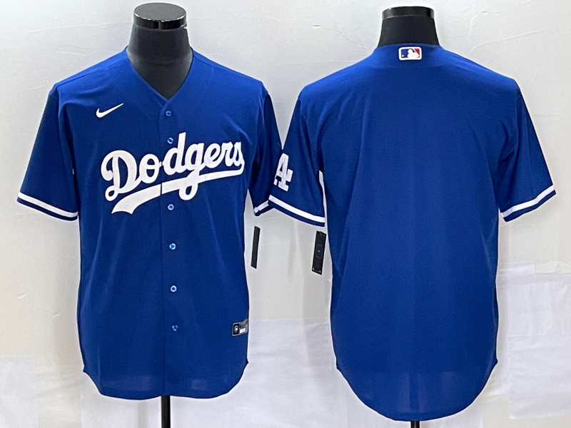 Men's Los Angeles Dodgers Royal Replica Blank Jerseys