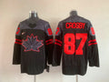Men's Toronto Maple Leafs Sidney Crosby #87 Black Player Game Jerseys