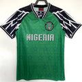 1994/95 Nigeria Home Green Retro Soccer Jersey Front