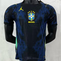 2026/27 Brazil Away Blue Player Version Soccer Jersey Front