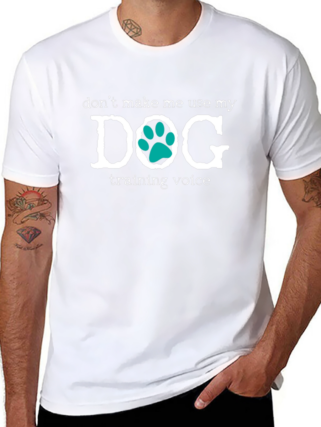 Dog Training Voice Novelty T-Shirt