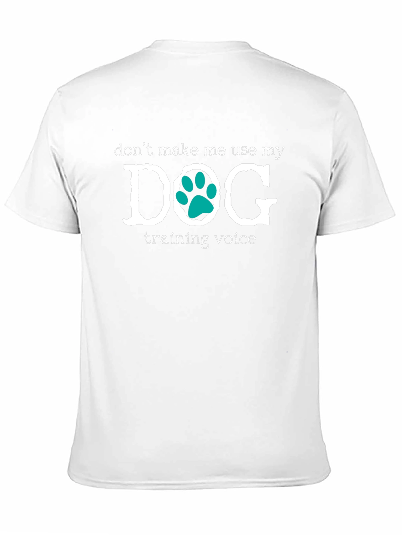 Dog Training Voice Novelty T-Shirt