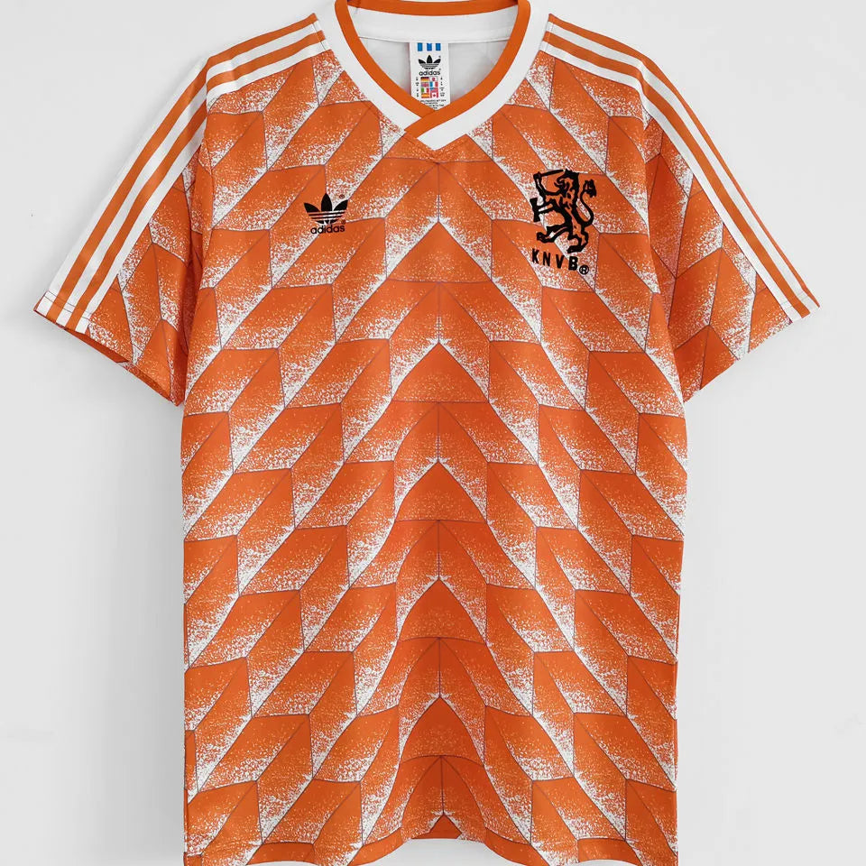 1988 NL Home Orange Retro Jersey Front