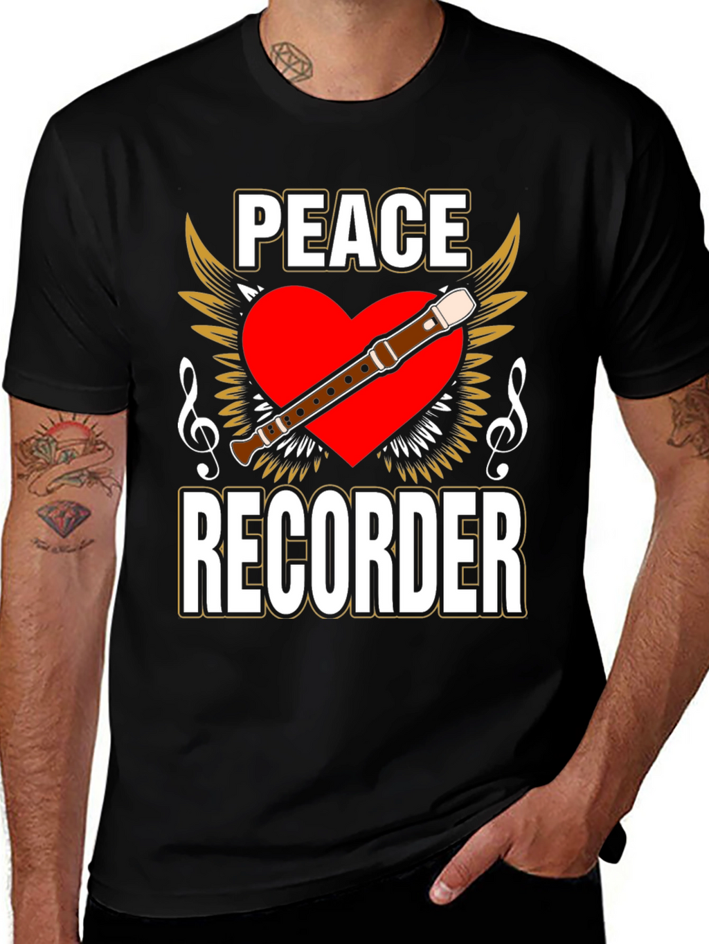 Peace Recorder T-Shirt