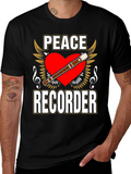 Peace Recorder T-Shirt
