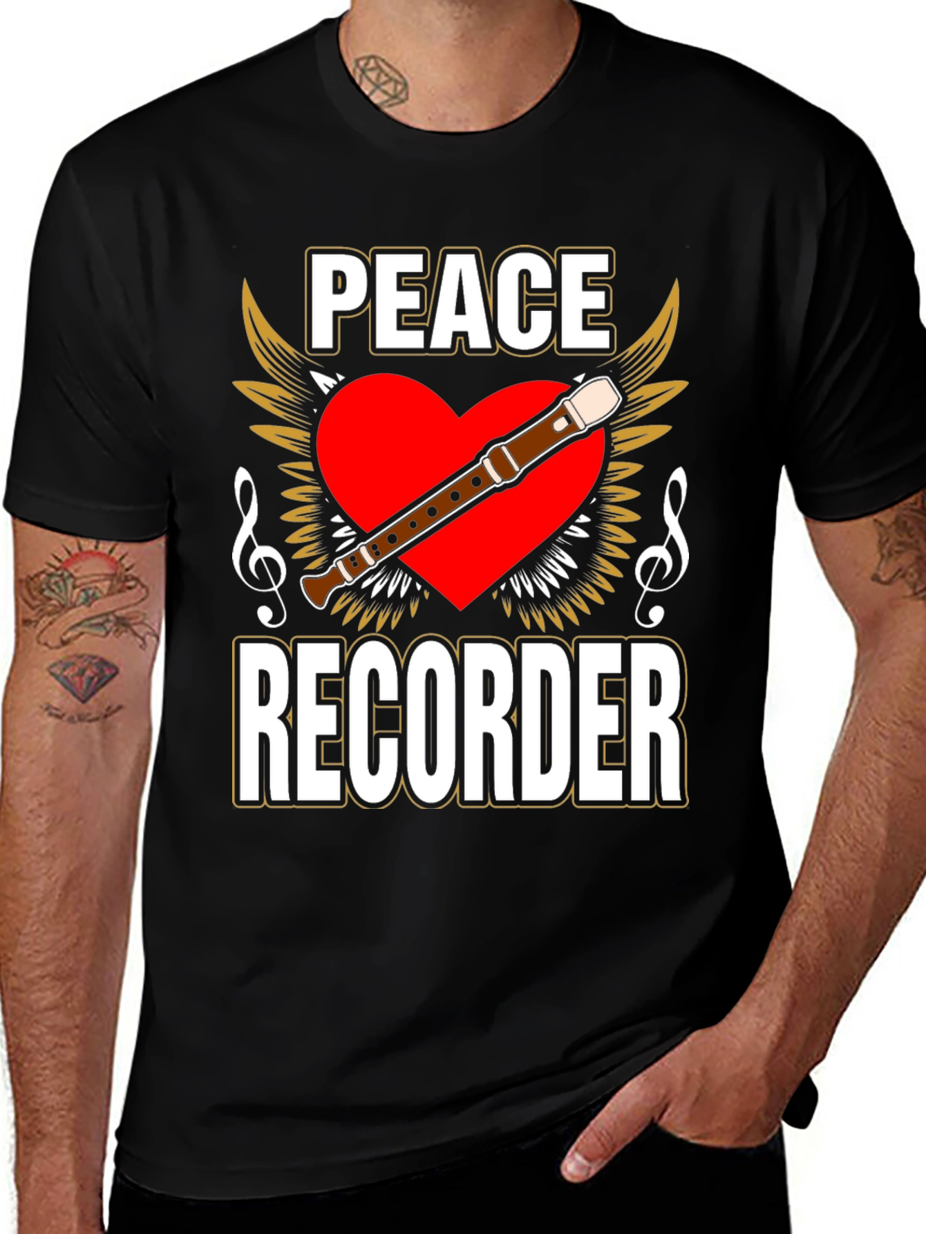 Peace Recorder T-Shirt