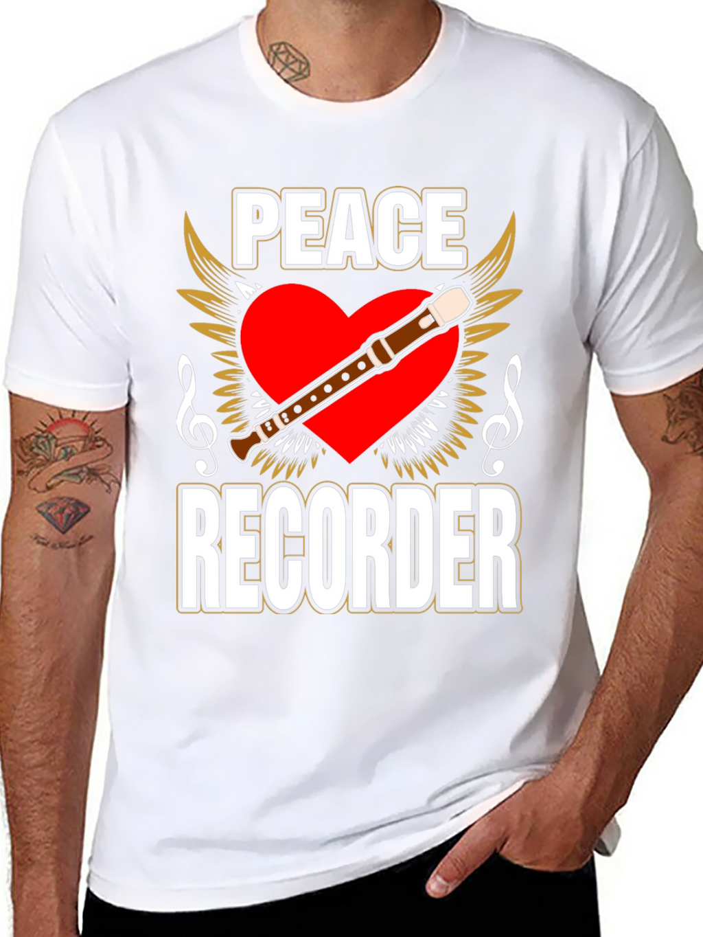 Peace Recorder T-Shirt