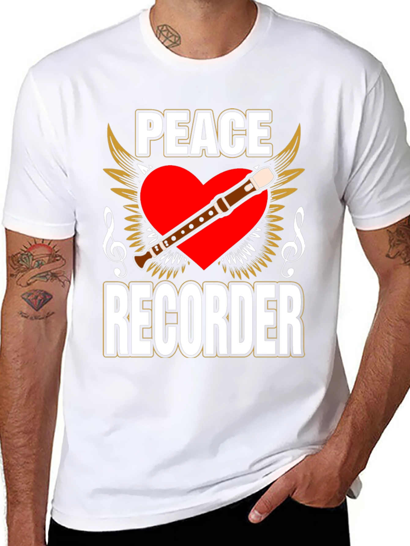 Peace Recorder T-Shirt