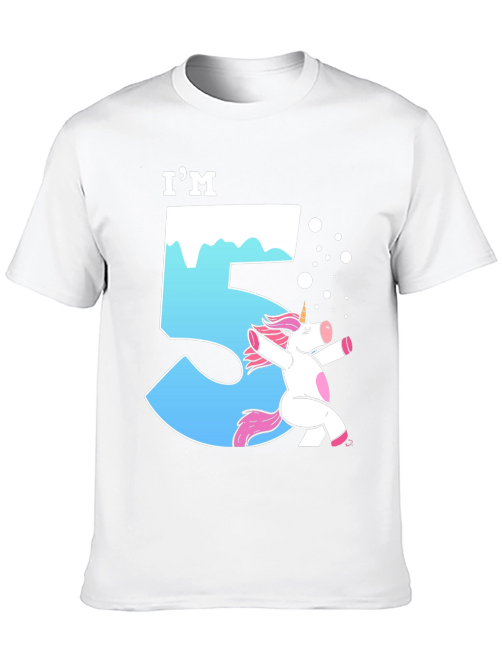 Im Five Unicorn Birthday T-Shirt