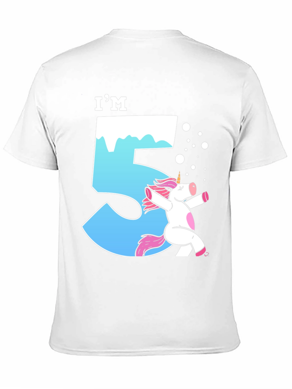 Im Five Unicorn Birthday T-Shirt