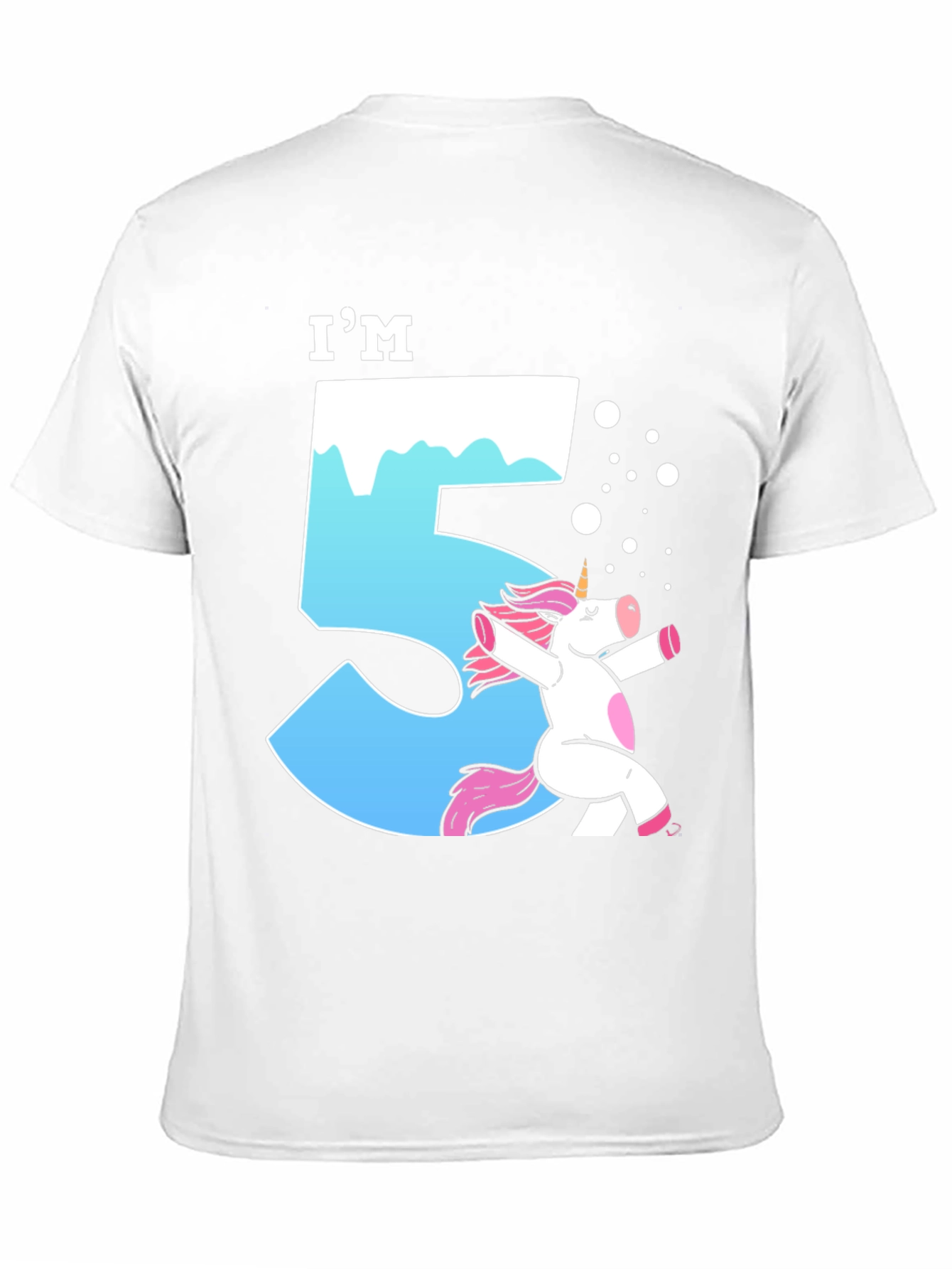 Im Five Unicorn Birthday T-Shirt