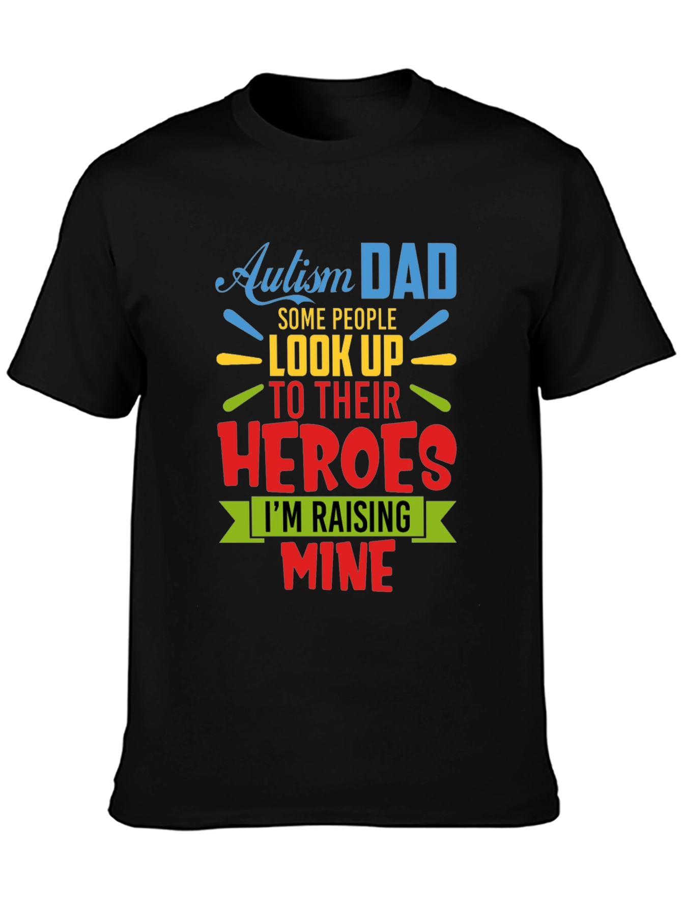 Autism Dad Hero T-Shirt