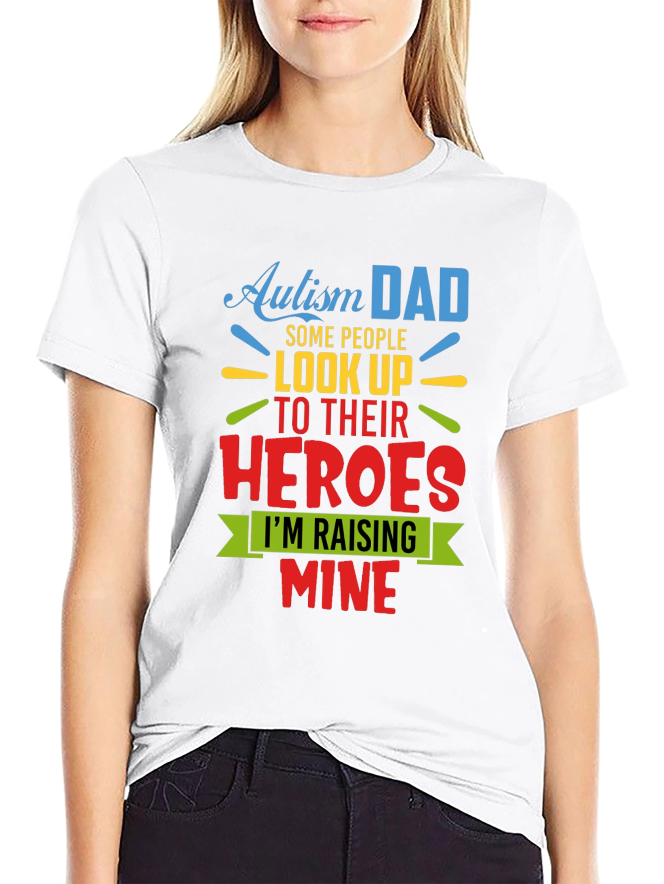 Autism Dad Hero T-Shirt