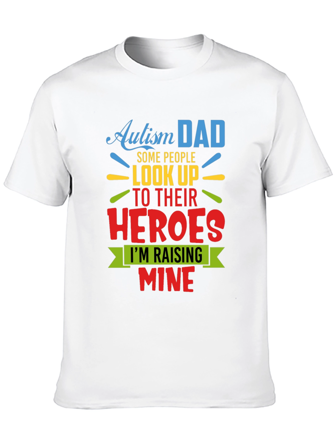 Autism Dad Hero T-Shirt