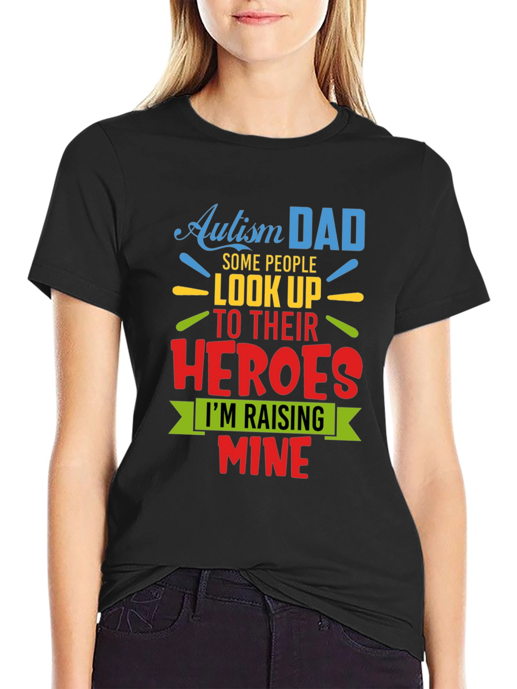 Autism Dad Hero T-Shirt