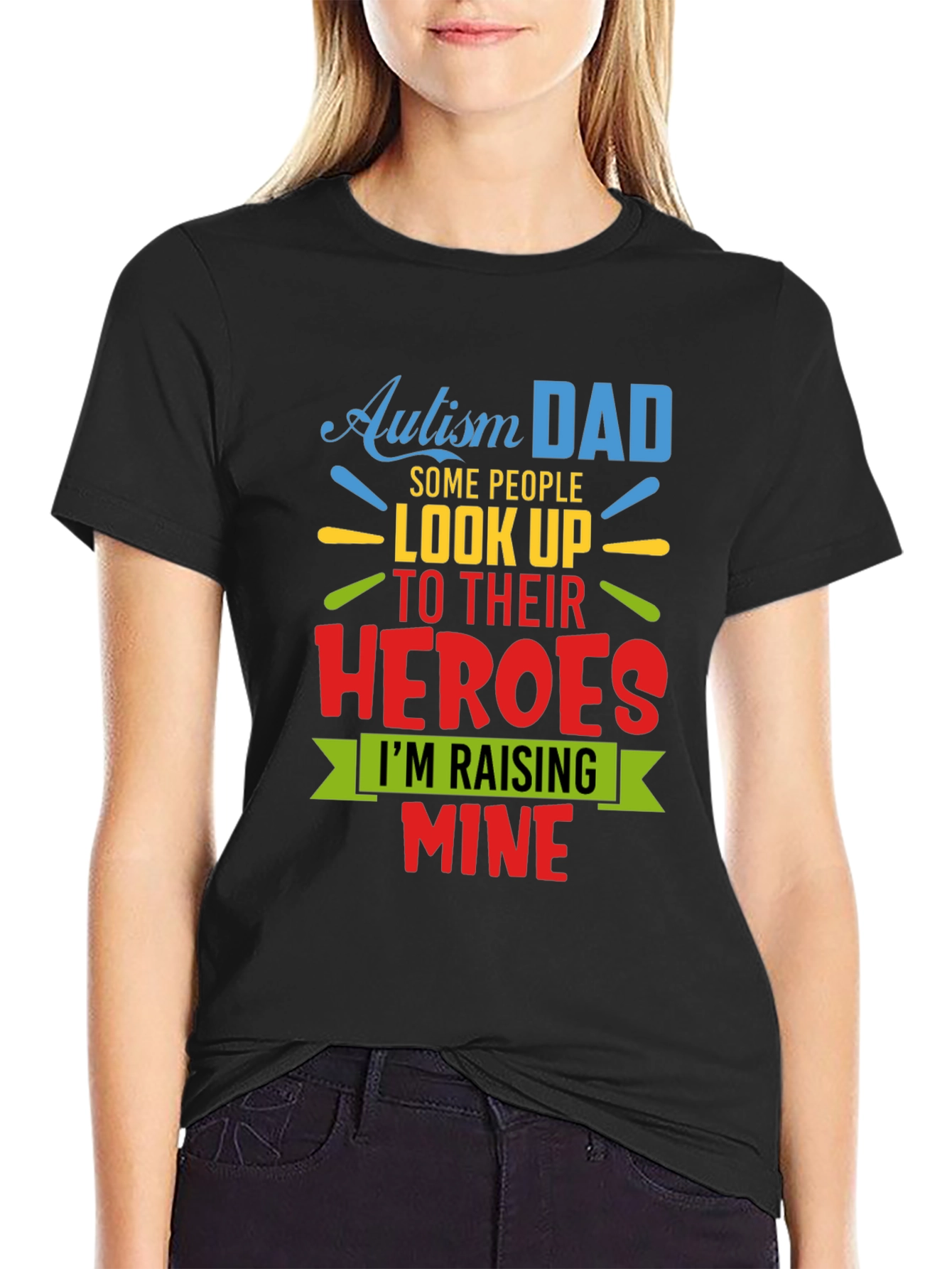 Autism Dad Hero T-Shirt