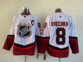 Men's Washington Capitals Alex Ovechkin #8 White Player Jerseys