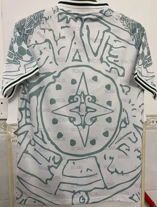 1999 Mexico Away Retro Soccer Jersey Back