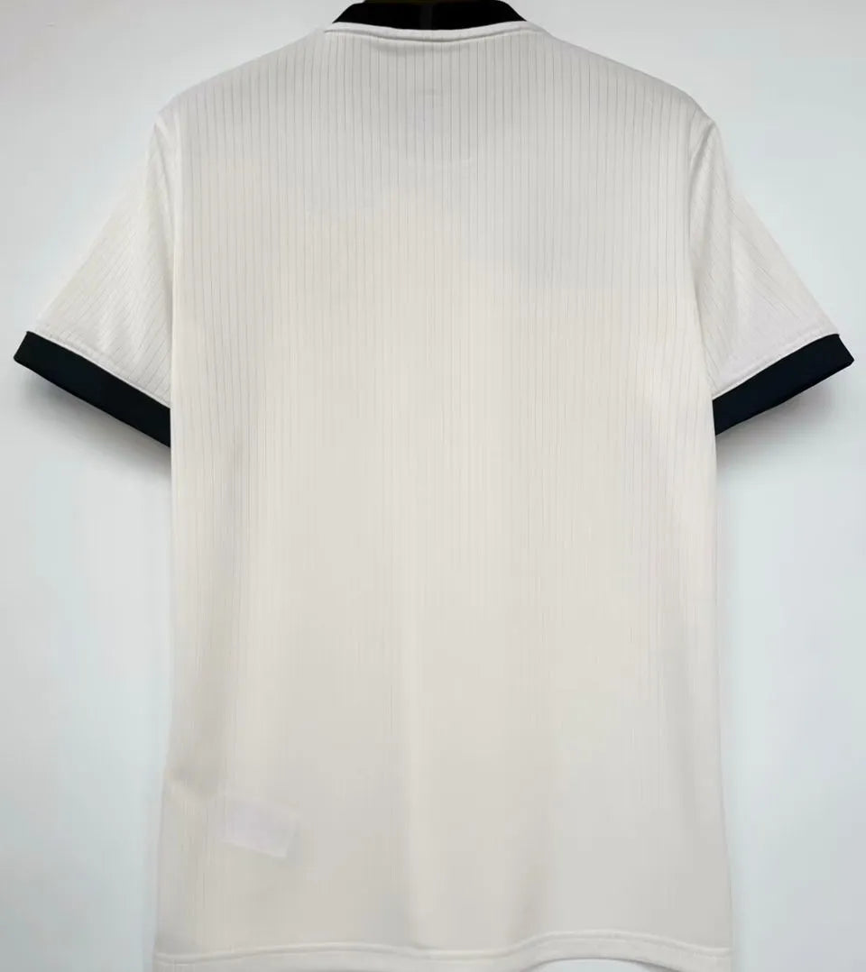2025 Germany 1:1 Quality 125Th Anniversary White Fans Soccer Jersey Back