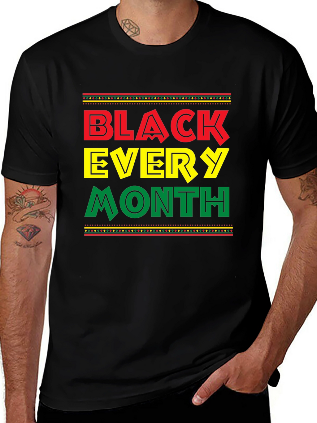 Black Every Month Graphic Tee