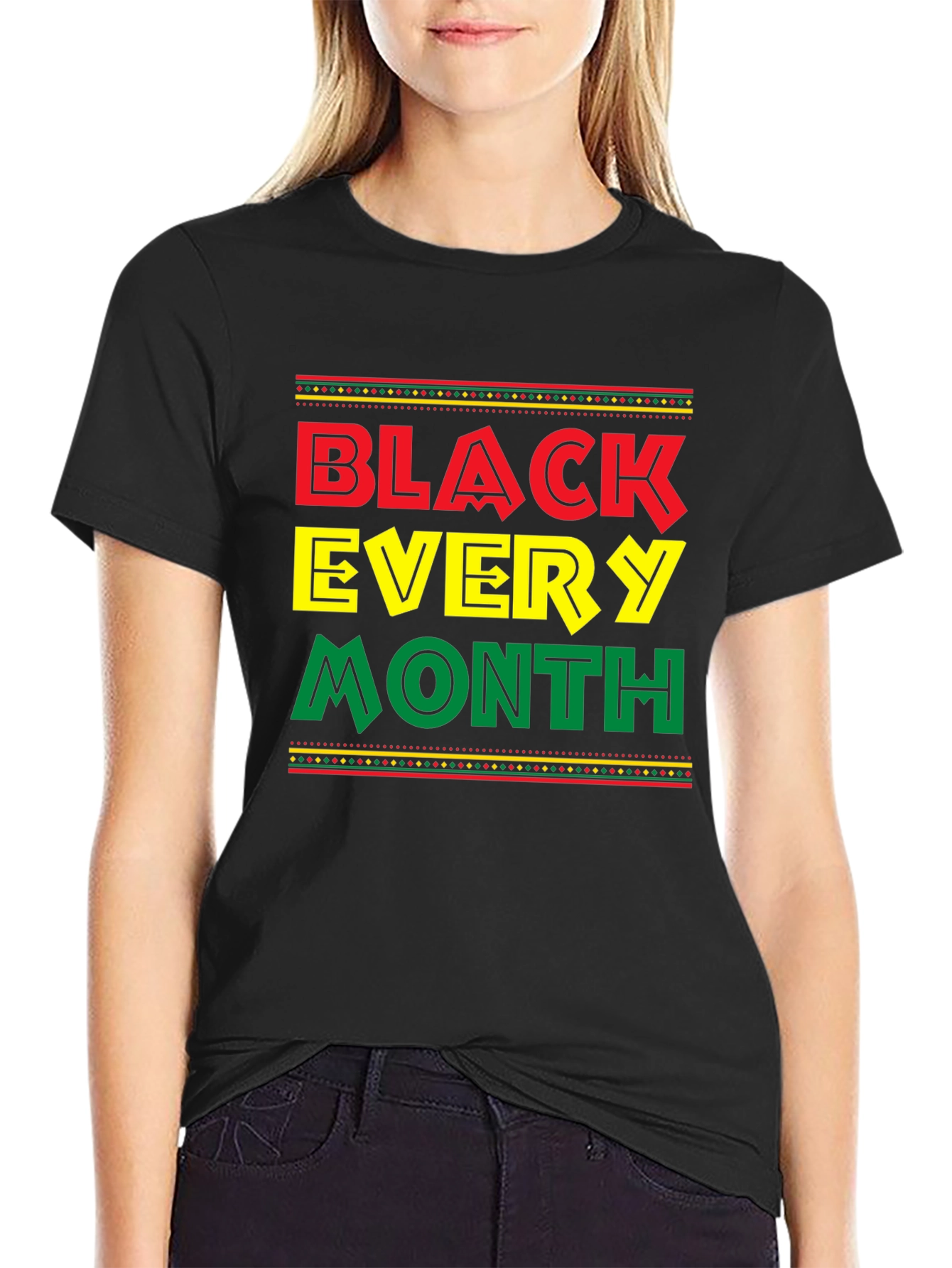 Black Every Month Graphic Tee