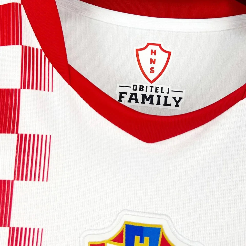 2026/27 Croatia Home Fans Soccer Jersey Detail 4