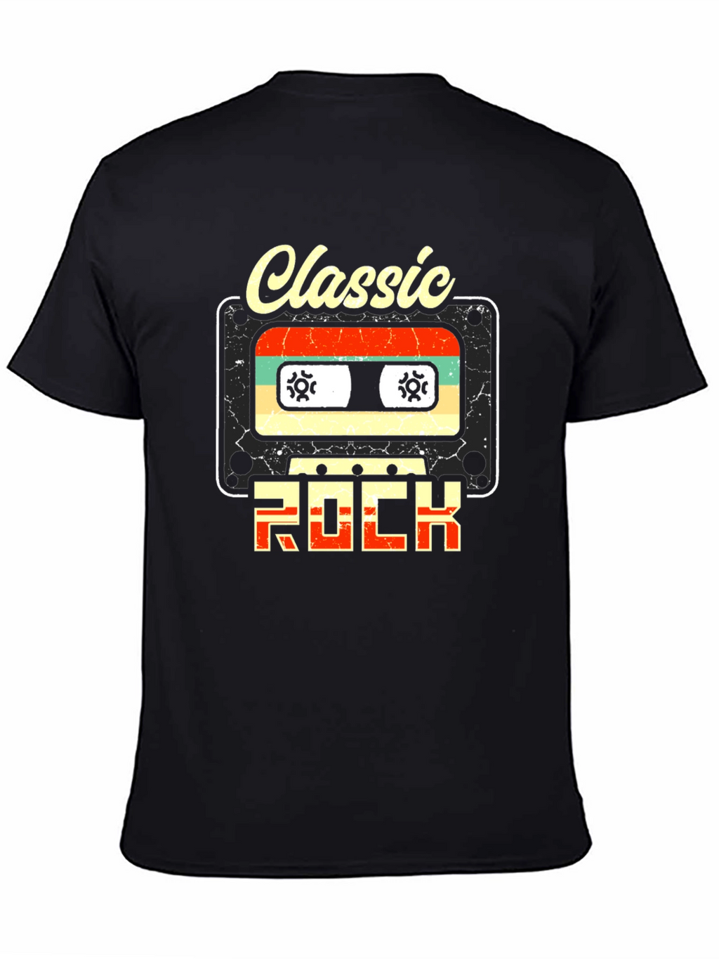 Classic Rock Cassette Tape T-Shirt