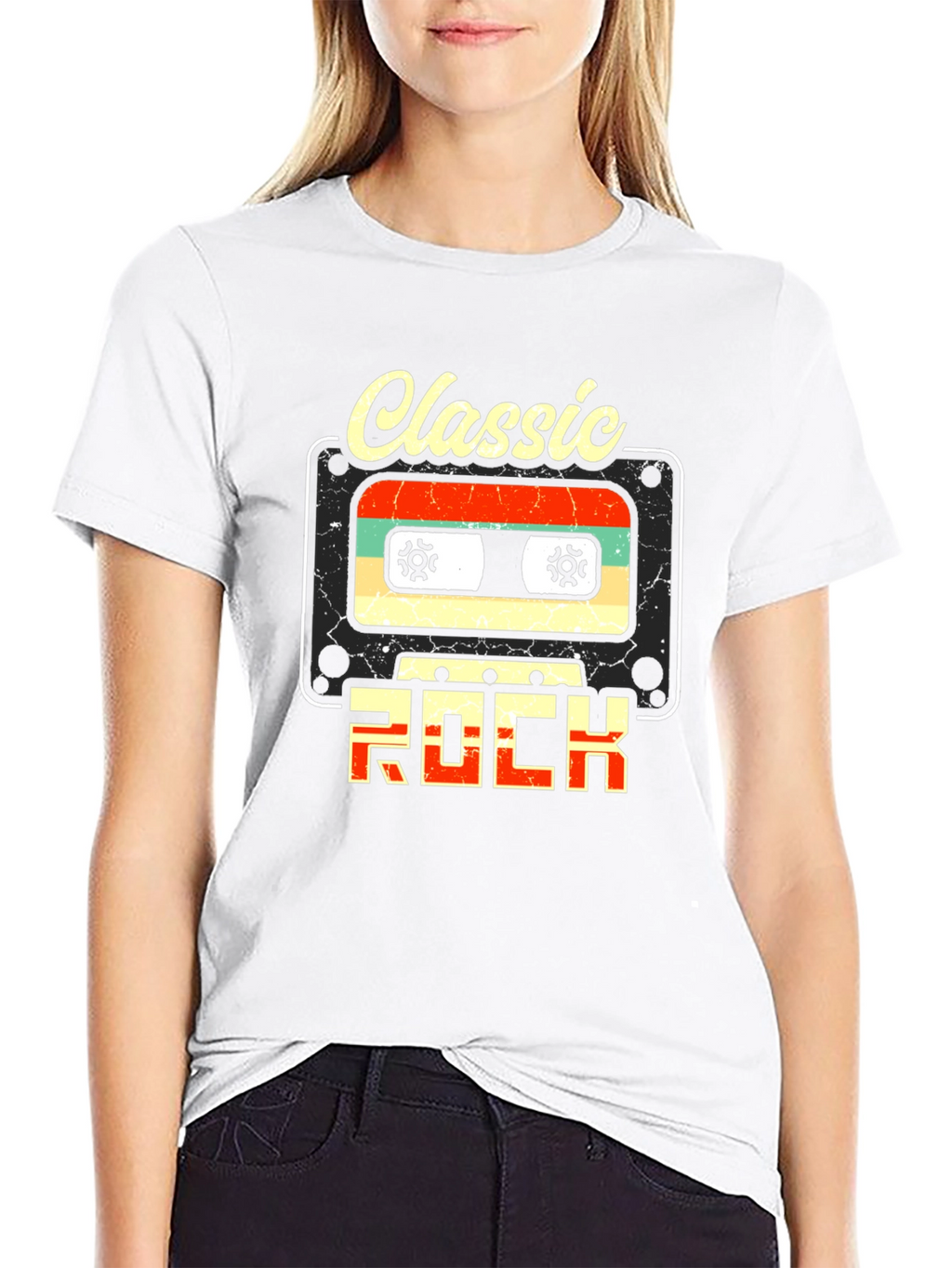 Classic Rock Cassette Tape T-Shirt