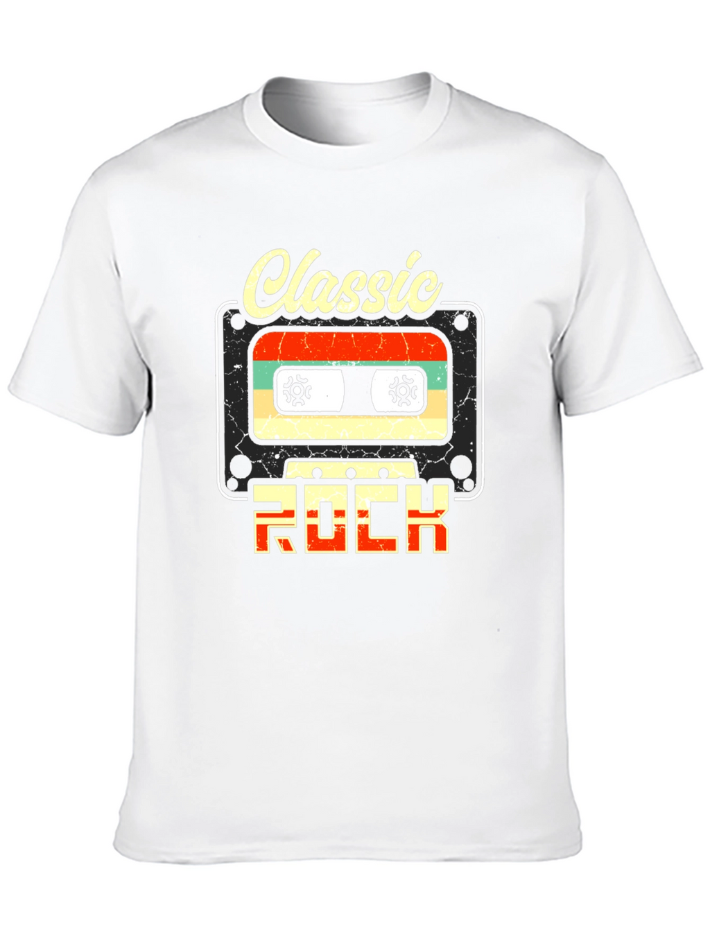 Classic Rock Cassette Tape T-Shirt