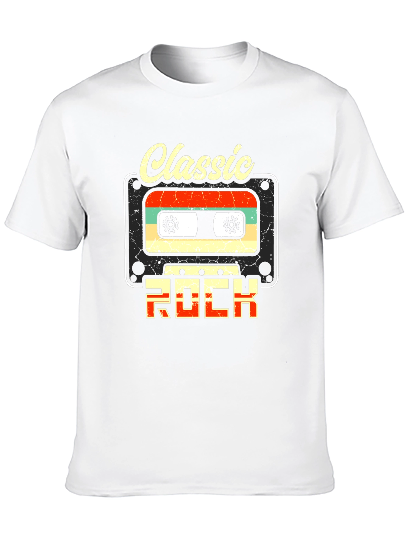 Classic Rock Cassette Tape T-Shirt