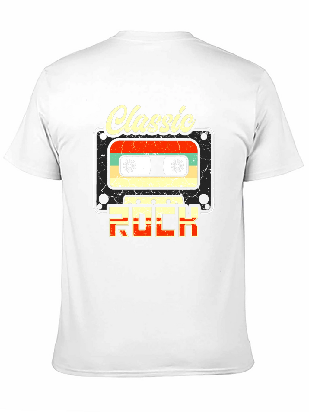 Classic Rock Cassette Tape T-Shirt