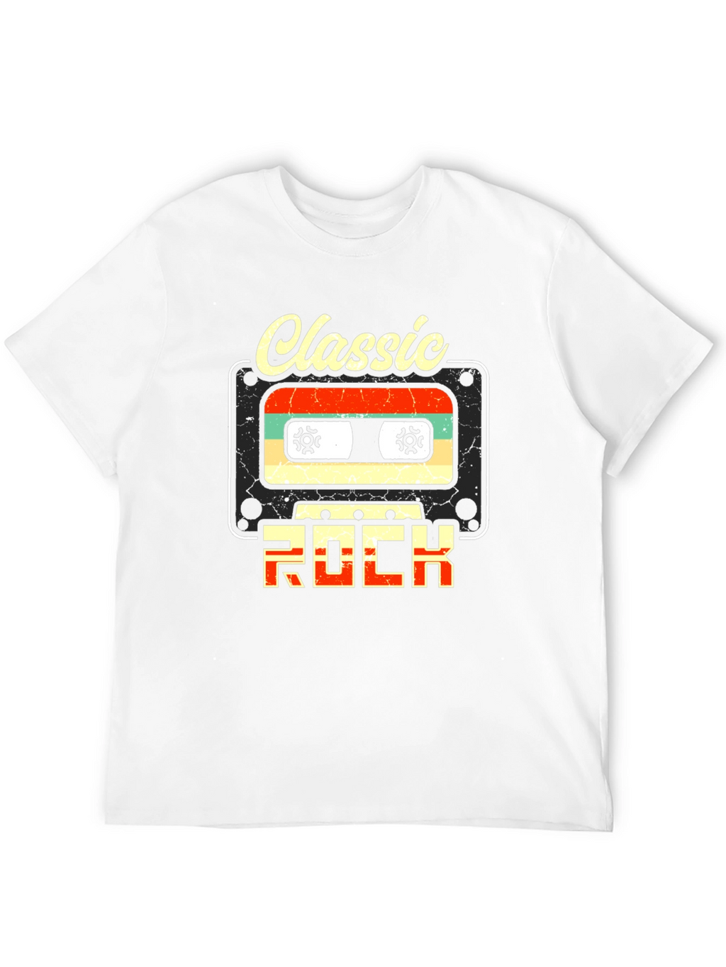 Classic Rock Cassette Tape T-Shirt