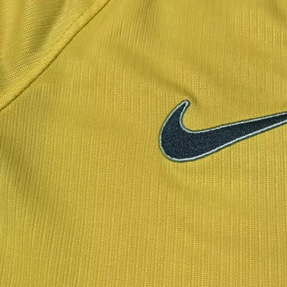2026/27 Brazil Home Yellow Fans Long Sleeve Soccer Jersey Item NO.: 2152454 Detail 3