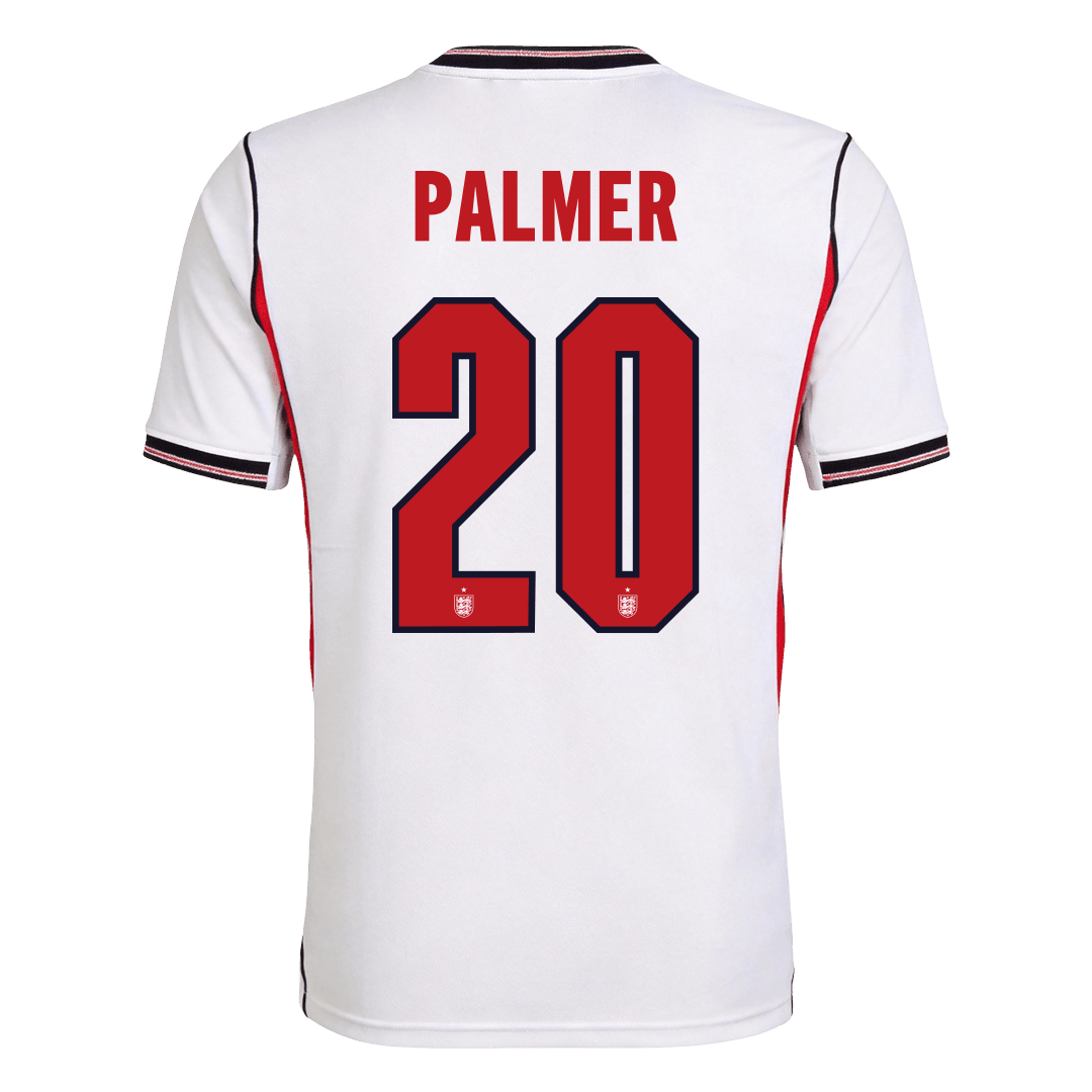 PALMER #20 England Home Soccer Jersey World Cup 2026 White Back