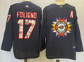 Men's Minnesota Wild Marcus Foligno #17 Black Breakaway Player Jerseys
