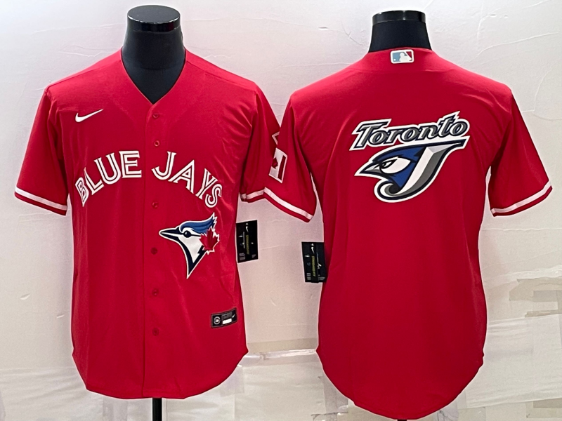Men's Toronto Blue Jays Red Replica Player Jerseys