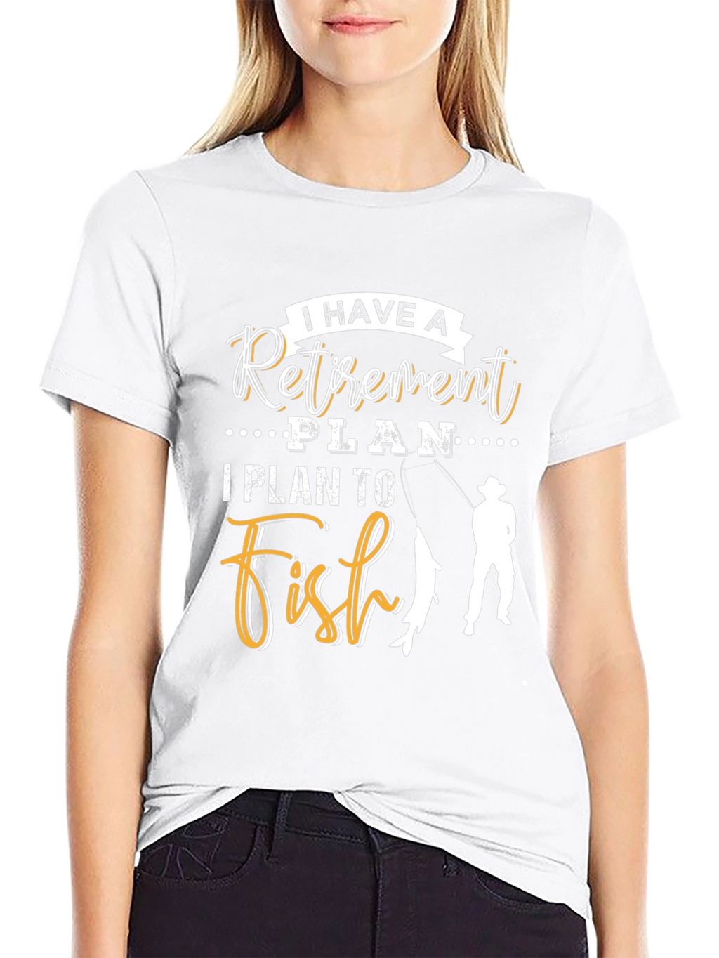 Retirement Plan Fishing T-Shirt