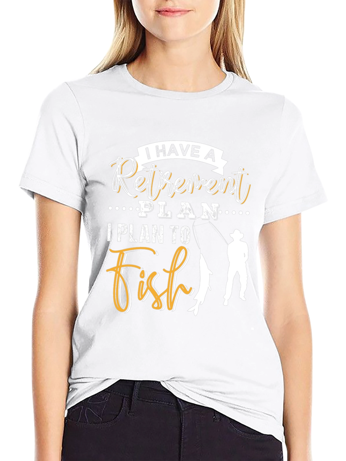 Retirement Plan Fishing T-Shirt