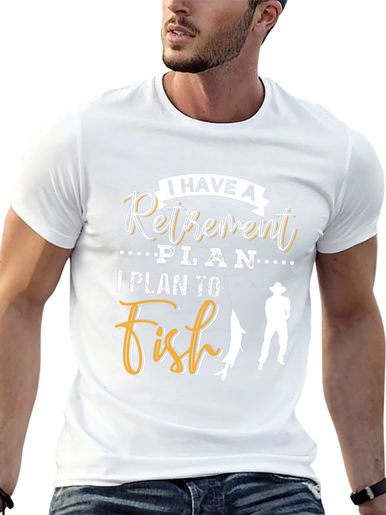 Retirement Plan Fishing T-Shirt