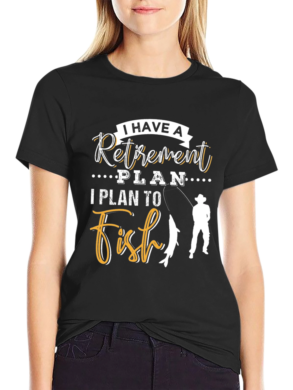 Retirement Plan Fishing T-Shirt