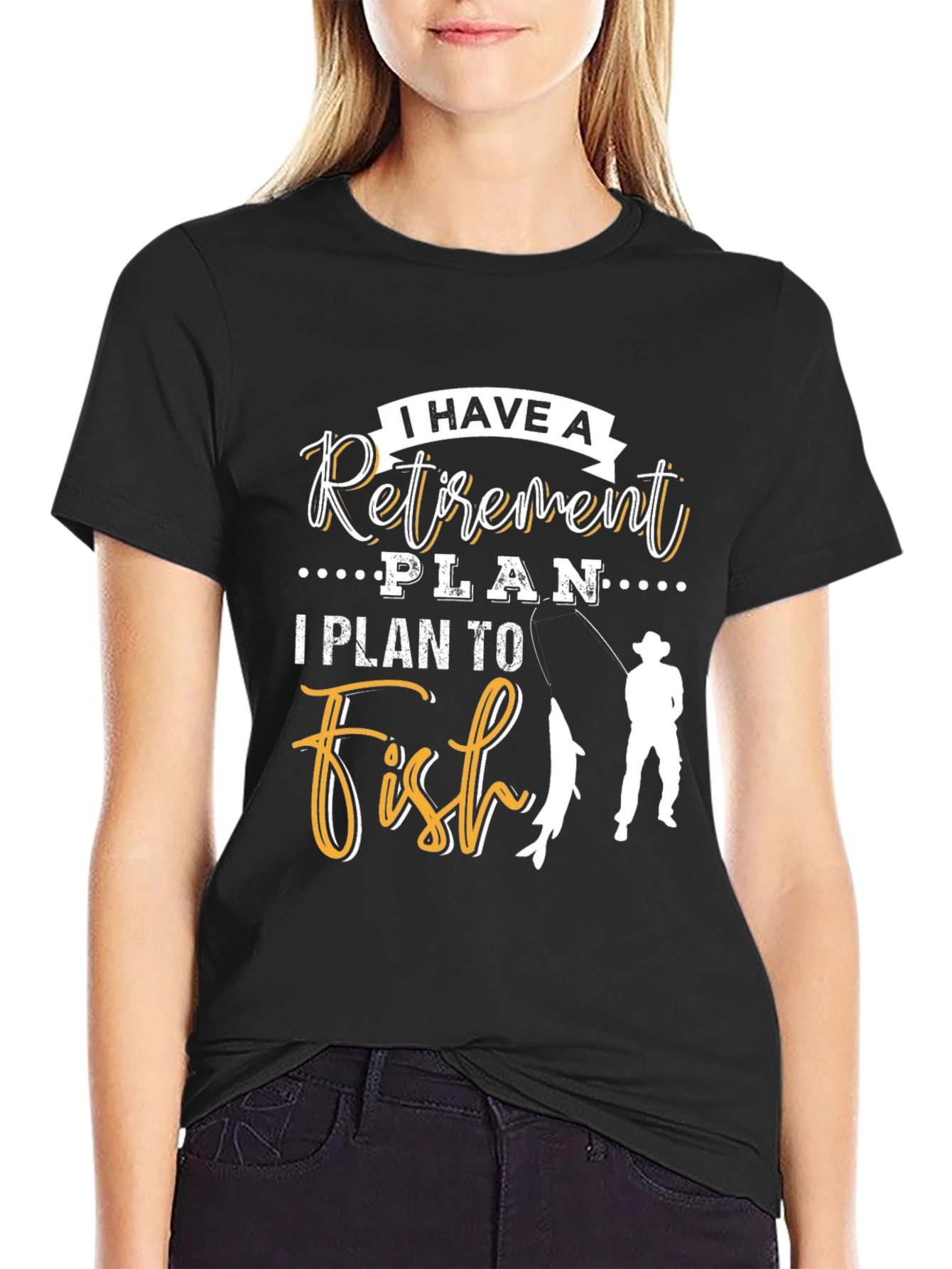 Retirement Plan Fishing T-Shirt