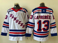 Men's New York Rangers Alexis Lafreniere #13 White Player Game Jerseys