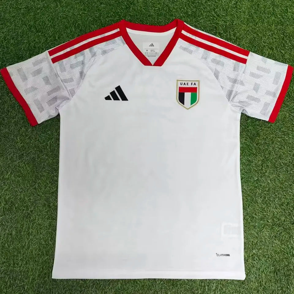 2026/27 UAE Home White Fans Soccer Jersey 阿联酋 Front