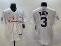 Men's New York Yankees Babe Ruth White Limited Player Jerseys