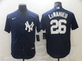 Men's New York Yankees DJ LeMahieu #26 Navy Replica Baseball Jerseys