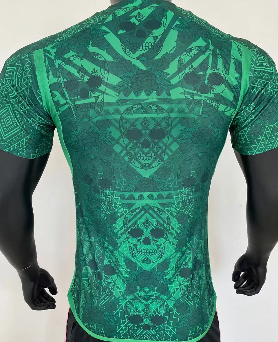 2024 Mexico Green Special Edition Player Version Jersey Back