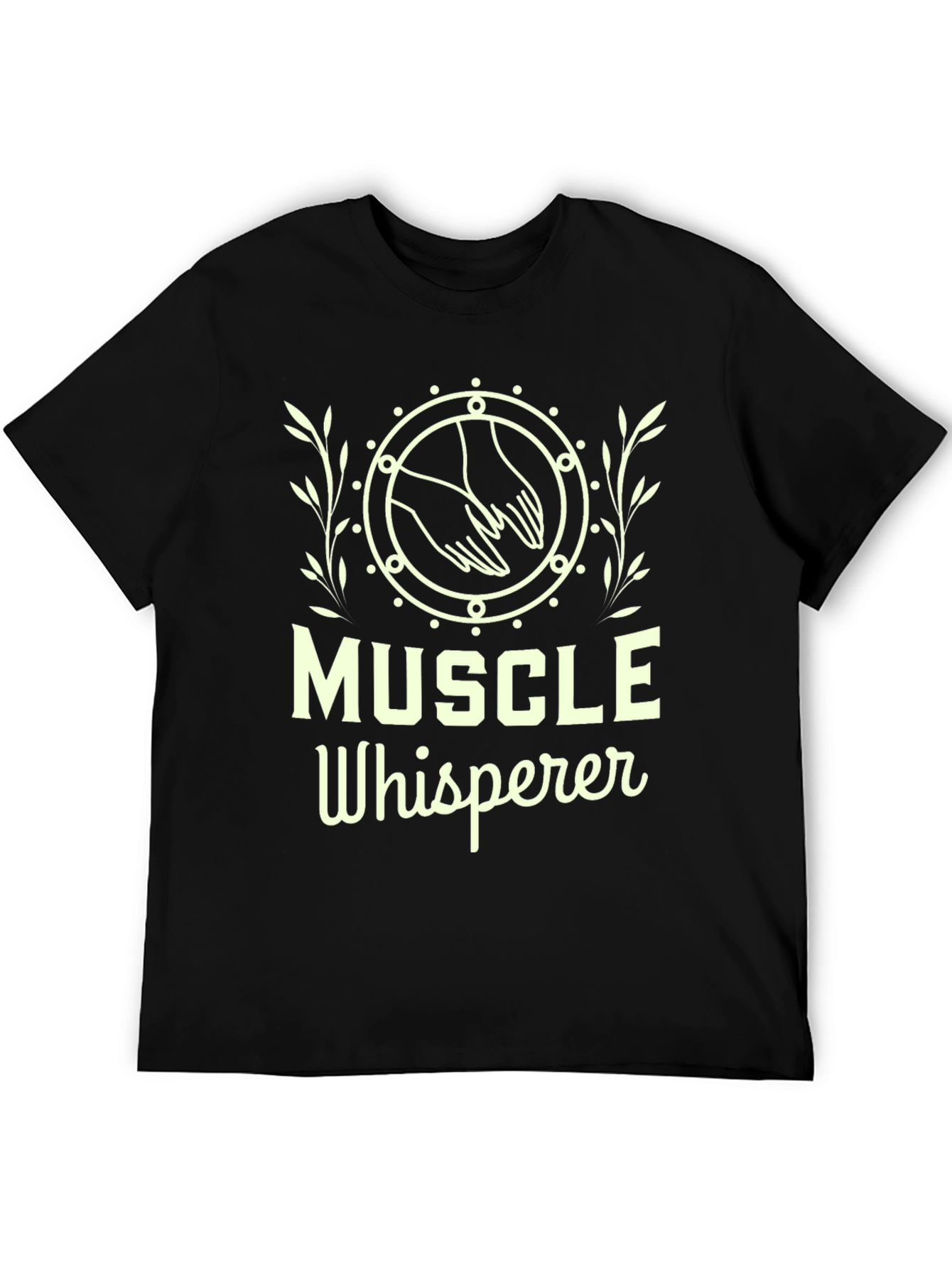 Muscle Whisperer Black T-Shirt