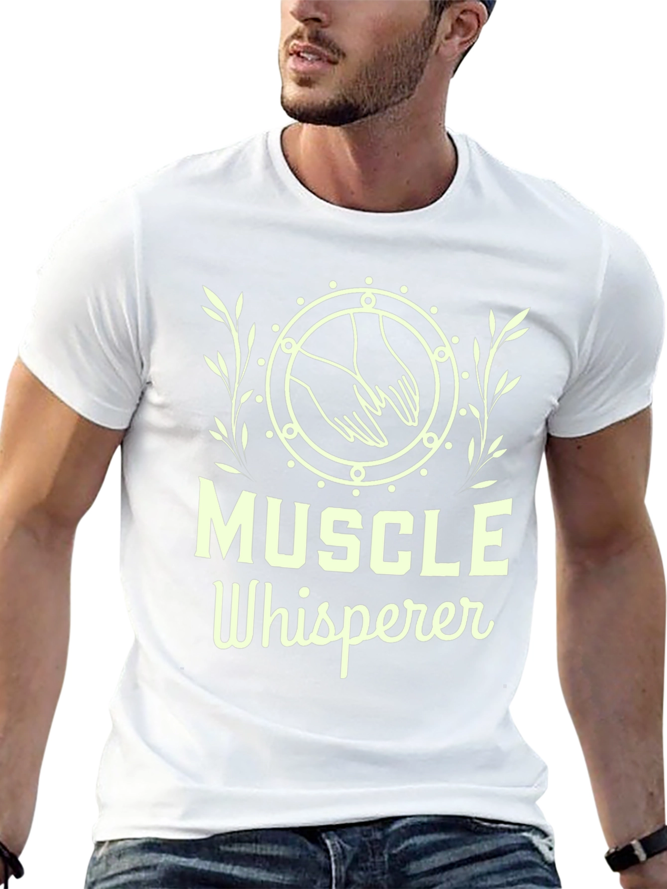 Muscle Whisperer Black T-Shirt