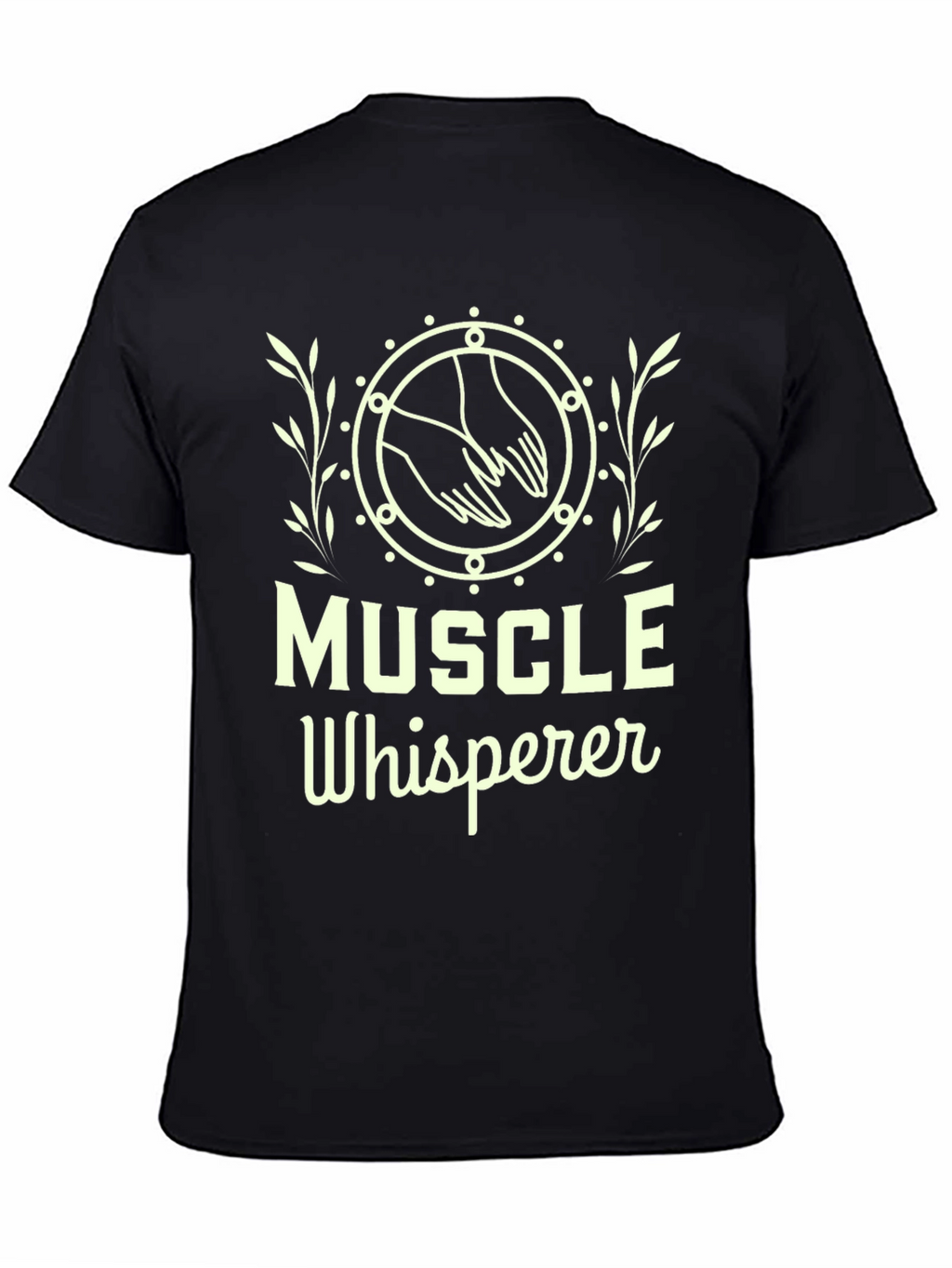 Muscle Whisperer Black T-Shirt