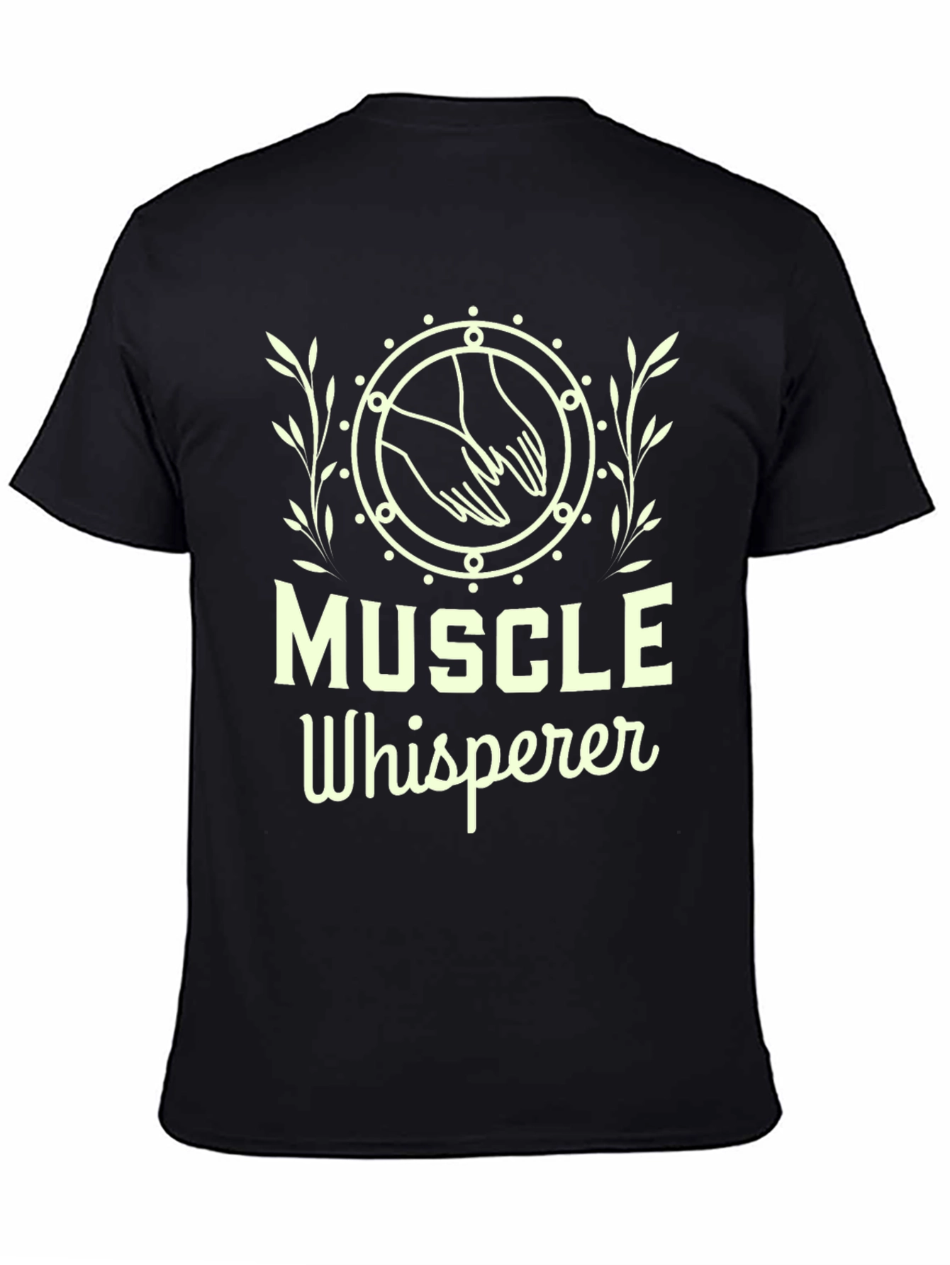 Muscle Whisperer Black T-Shirt